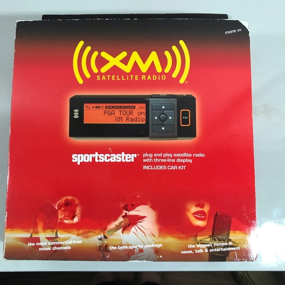 XM Satellite Radio Sportscaster (New in Original Sealed Box) - Picture 2 of 10
